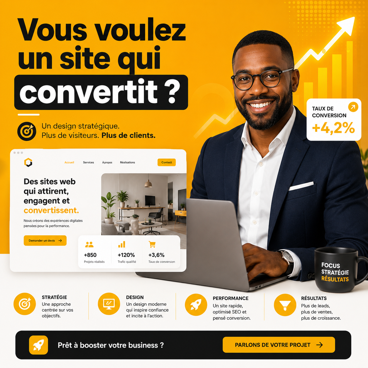 Vous voulez un site un site qui convertit ?